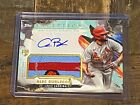 2023 Topps Inception Alec Burleson RPA Rookie Patch Auto RC #44/50 Cardinals