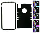 KoolKase Hybrid ShockProof Cover Case for Apple iPhone XS MAX - Matte BLACK (R)