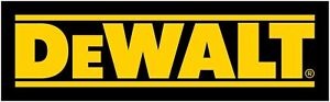 Dewalt Tools Yellow Text Logo Vinyl Decal / Sticker 10 Sizes! With TRACKING