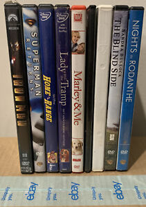 Lot of 9 Children Movie DVDs - with Cases