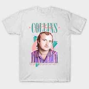 Phil Collins /// Retro 80S Aesthetic Fan Design Music T-Shirt S-5XL