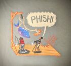 Vintage Original PHiSH 1995 Summer Tour Concert T-Shirt Mens Size Large