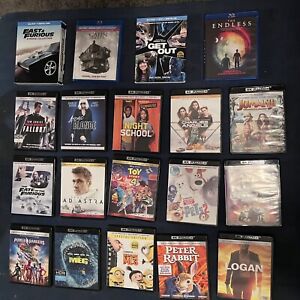 4k And Blu Ray Lot