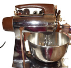 Sunbeam MixMaster standing mixer-Vintage brown & silver-Works with silver bowl