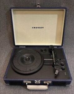Crosley CR8005D-BL Cruiser Deluxe Turntable 3Speed Bluetooth Vinyl Record Player