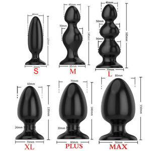 Extra Big Large Huge Jelly Anal Butt Plug Dildo Handsfree Suction Cup Sex Toy##