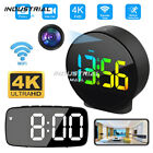4k HD Mini Video Camera Clock Camera WiFi Wireless Camera with Motion Detection