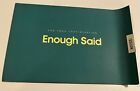 ENOUGH SAID : For Your Consideration DVD MOVIE 2013 Academy Award Screener