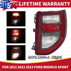 2021-2023 For Ford Bronco Sport Right Passenger LED Rear Tail Light Brake Stop (For: Ford Bronco Sport Badlands)