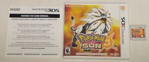 New ListingPokemon Sun (Nintendo 3DS, 2016) Tested Complete SAME DAY SHIPPING