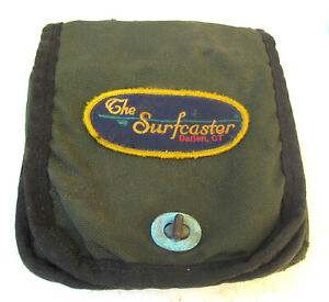 Vintage The Surfcaster Darien Ct. Saltwater Lures  Surf Bag