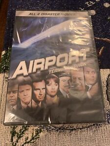 Brand New & Factory Sealed DVD Airport Terminal Pack 1979 All 4 Disaster Movies