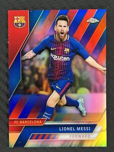 New Listing2022-23 Topps Chrome FC Barcelona Lionel Messi Red Blue /99 #99 FCB