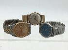 Lot Of 3 Bulova Wrist Watches: Accutron N7, M9 & Quartz P2 Estate Fresh