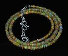 3-5mm Natural Ethiopian Opal Smooth Opal Loose Beads Necklace Gemstone S270