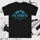 Flynn's Arcade Tron Men's Black T-Shirt Size S to 5XL