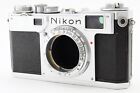 【N MINT+++】Nikon S2 Silver 35mm  Film Camera Body From JAPAN