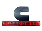 OEM MOPAR 19-24 RAM 2500 3500 4500 5500 Black Cummins Turbo Diesel Emblem