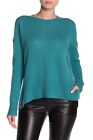 Magaschoni Women's Green Long Sleeved Crew Neck Cashmere Sweater XS *A