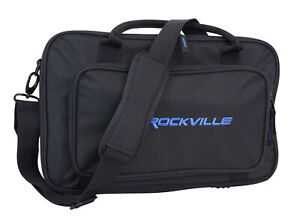 Rockville Heavy Duty Rugged Gig Bag DJ Case Fits TC-Helicon GoXLR Mini