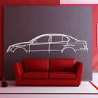 Wall Art Home Decor 3D Acrylic Metal Car Auto Poster USA Silhouette  2002 GS300