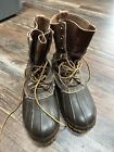 Vintage L.L. Bean Maine Hunting Shoe Boot Insulated 10