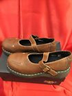 Dr Martens,women’s AirWair,Mary Jane,Chunky Shoes, Brown,Sz 10,Brand New.