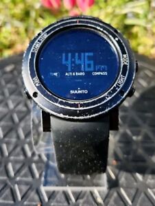Suunto Core Aluminum Deep Black Digital Dial Poly Watch SS018734000 NEW BATTERY!