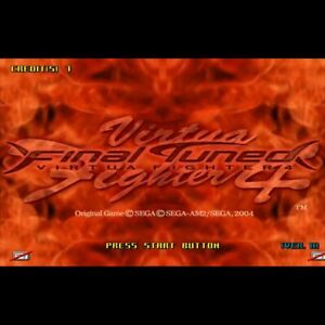 Used Virtua Fighter 4 Final Tuned ver.B GD-ROM and Key chip SEGA 2004 Fighting