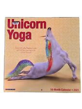 Willow Creek Unicorn Yoga 2021 Wall Calendar 12