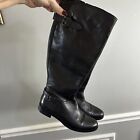 Garnet Hill Knee High Genuine Leather Riding Boots 27499 Size 7