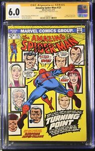 Amazing Spider-Man #121 CGC SS 6.0 SIGNED Gerry Conway Death Gwen Stacy Marvel
