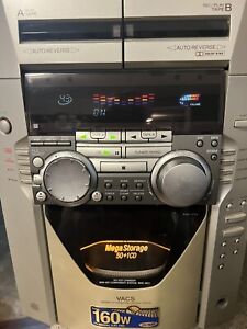 Sony HCD-MC1 50+ Mega Storage CD Stereo System No Speakers Or Remote Working
