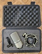 New ListingMXL 990 Condenser Wired Professional Microphone with Shock Mount and Case