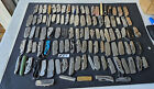 (Lot of 100) TSA Confiscated EDC Manual Pocket Knives #817