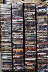 Wholesale Lot of 30 Used Assorted DVD Random Grab Bag DVDs Horror Sci Fi Genre