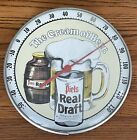 1971 VINTAGE PIELS DRAFT BEER BREWERY BUBBLE GLASS THERMOMETER SIGN Brooklyn NY