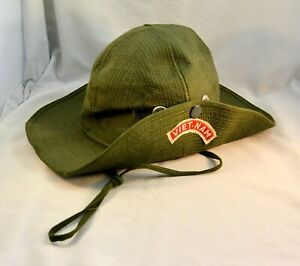 Vintage VIET-NAM Vietnam War Boonie Bucket Hat 52