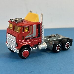 Majorette Super Movers Ford CL9000 Cabover Red Semi Truck Cab France Truck Only