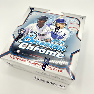 Topps MLB 2022 Bowman Chrome Baseball Hobby LITE Box Factory Sealed 10 Packs New