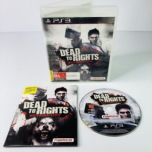 Dead To Rights Retribution - PlayStation 3 PS3 Game PAL Complete with Manual