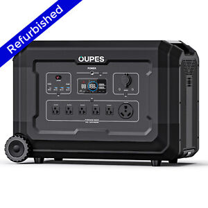 OUPES Mega 3 Portable Power Station 3600W 3072Wh Solar Generator Backup Battery