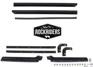1987-1995 Wrangler YJ Replacement Soft Top Body & Windshield Channel Hardware (For: Jeep)