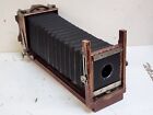Vintage/Antique 4x5 Field View Wooden Large Format Camera Body w/ Lens Board
