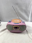 Vintage Barbie AM/FM Radio CD Player Boombox Pink Grey 2002 Fully Tested Rare NR