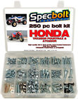 HONDA TRX250R bolt kit Fourtrax ATC 250R fenders engine frame motor nut SPECBOLT (For: 1985 Honda)