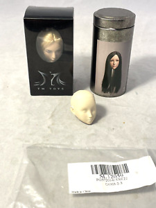 YM Toys And Guan Toys Female Head Lot Fairy Head And Black Haired Head 1/6 Scale