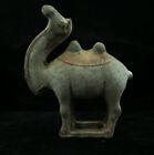 18.5 cm Chinese Tang Sancai Porcelain camel Statue Pottery Animal sculpture