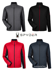 NEW Spyder Men's Constant Full-Zip Sweater Fleece Active Jacket, S-3XL, 5 Colors