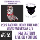 Minnesota Twins 2024 Bowman Baseball Hobby 1/2 Case Break#259